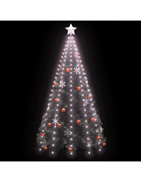 Rete di Luci per Albero di Natale con 250 LED 250 cm