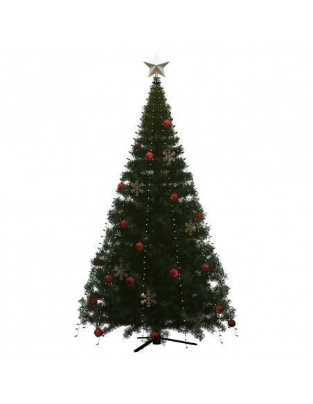 Luci per Albero 500 LED Bianco Freddo 500 cm Interno Esterno