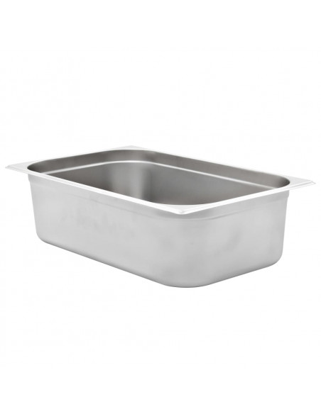 Contenitori Gastronorm 2 pz GN 1/1 150 mm in Acciaio Inox