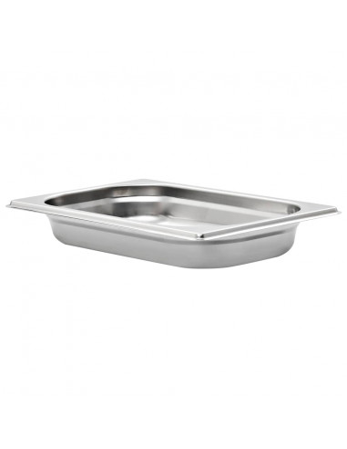 Contenitori Gastronorm 12 pz GN 1/4 40 mm in Acciaio Inox