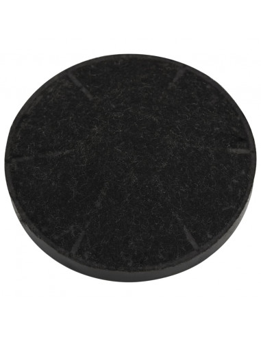 Filtri a Carbone per Cappa 2 pz Nero