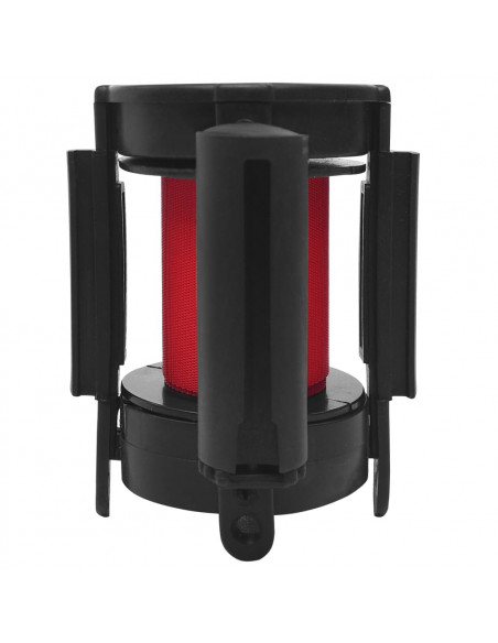 Barriera a Nastro Retrattile 200 cm Rossa