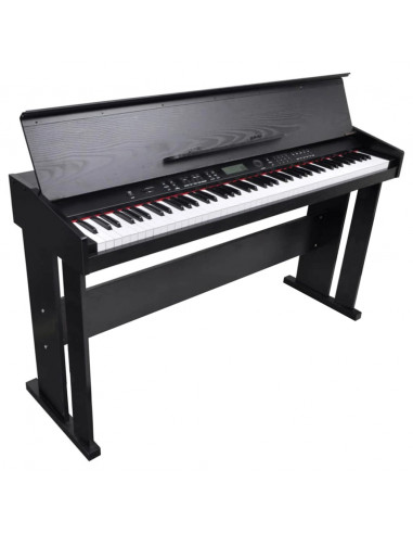 Pianoforte Classico Digitale Elettronico con 88 Tasti e Leggio