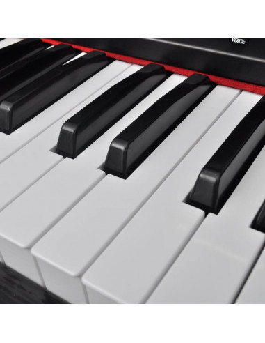Pianoforte Classico Digitale Elettronico con 88 Tasti e Leggio