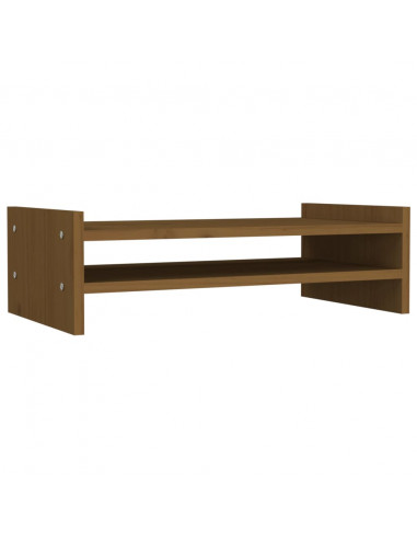 Supporto per Monitor Miele 50x27x15 cm Legno Massello di Pino