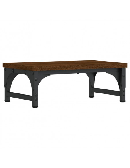 Supporto Monitor Rovere Marrone 37x23x14cm Legno Multistrato