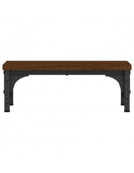 Supporto Monitor Rovere Marrone 37x23x14cm Legno Multistrato