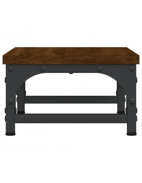 Supporto Monitor Rovere Marrone 37x23x14cm Legno Multistrato