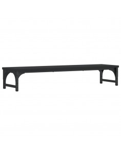 Supporto per Monitor Nero 85x23x15,5 cm Legno Multistrato 2