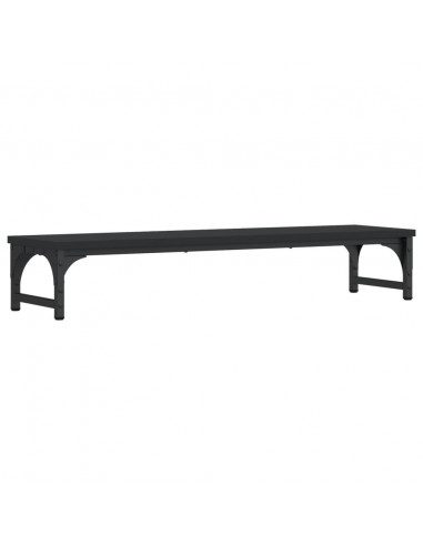 Supporto per Monitor Nero 85x23x15,5 cm Legno Multistrato