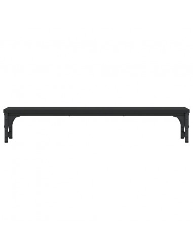 Supporto per Monitor Nero 85x23x15,5 cm Legno Multistrato