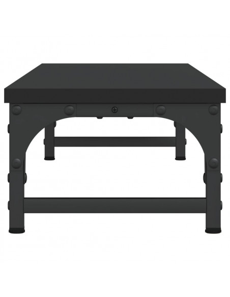 Supporto per Monitor Nero 85x23x15,5 cm Legno Multistrato