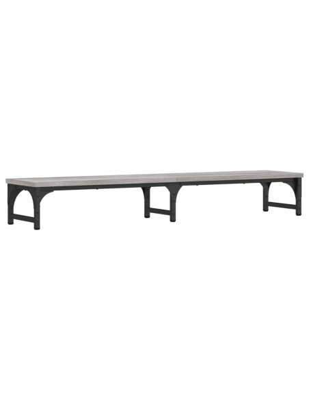 Supporto Monitor Grigio Sonoma 105x23x15,5 cm Legno Multistrato