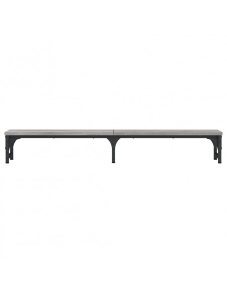 Supporto Monitor Grigio Sonoma 105x23x15,5 cm Legno Multistrato