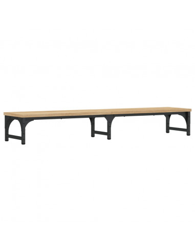 Supporto Monitor Rovere Sonoma 105x23x15,5 cm Legno Multistrato