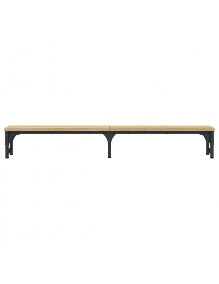Supporto Monitor Rovere Sonoma 105x23x15,5 cm Legno Multistrato