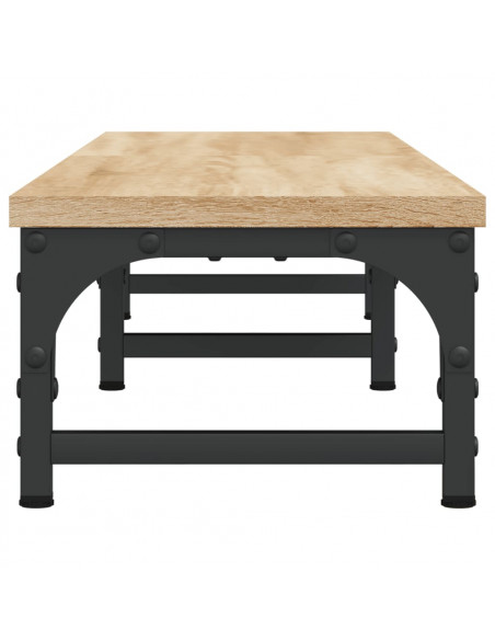 Supporto Monitor Rovere Sonoma 105x23x15,5 cm Legno Multistrato