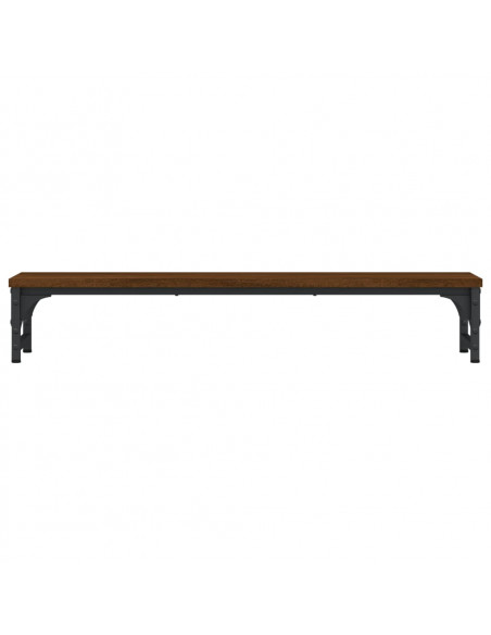 Supporto Monitor Rovere Marrone 85x23x15,5 cm Legno Multistrato