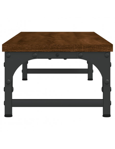 Supporto Monitor Rovere Marrone 85x23x15,5 cm Legno Multistrato