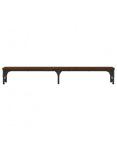 Supporto Monitor Rovere Marrone 105x23x15,5cm Legno Multistrato