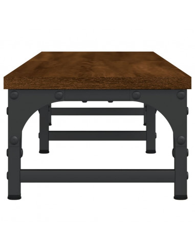 Supporto Monitor Rovere Marrone 105x23x15,5cm Legno Multistrato