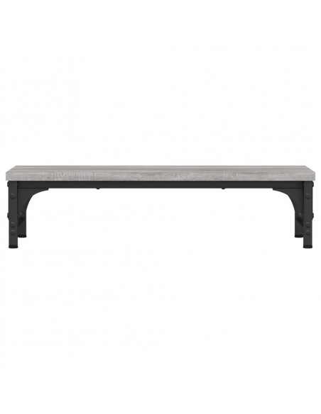 Supporto per Monitor Grigio Sonoma 55x23x14cm Legno Multistrato Supporto per Monitor Grigio Sonoma 55x23x14cm Legno Multistrato