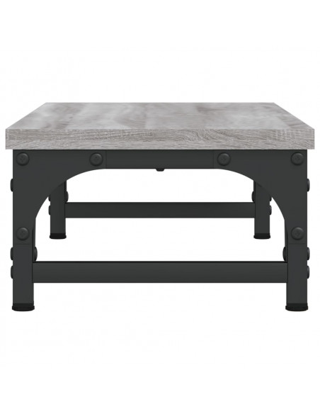 Supporto per Monitor Grigio Sonoma 55x23x14cm Legno Multistrato Supporto per Monitor Grigio Sonoma 55x23x14cm Legno Multistrato