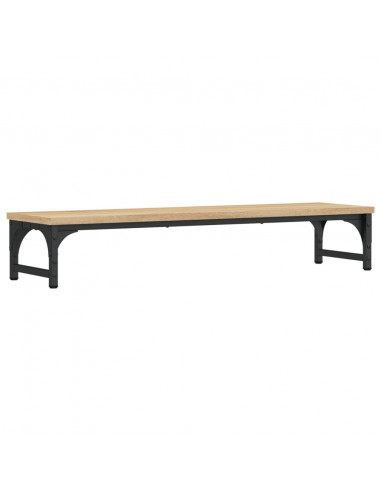 Supporto Monitor Rovere Sonoma 85x23x15,5 cm Legno Multistrato