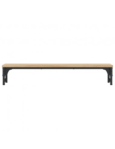 Supporto Monitor Rovere Sonoma 85x23x15,5 cm Legno Multistrato