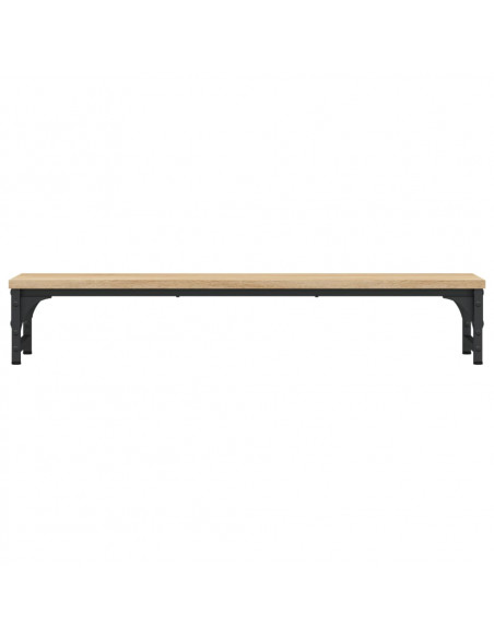 Supporto Monitor Rovere Sonoma 85x23x15,5 cm Legno Multistrato