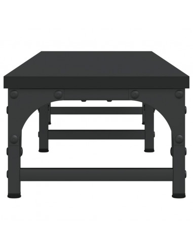 Supporto per Monitor Nero 105x23x15,5 cm Legno Multistrato
