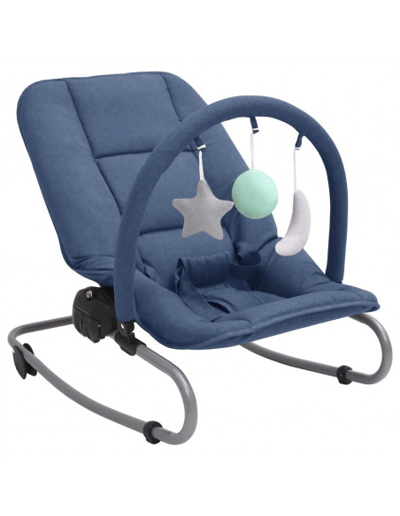 Sdraietta per Neonato Blu Marino in Acciaio