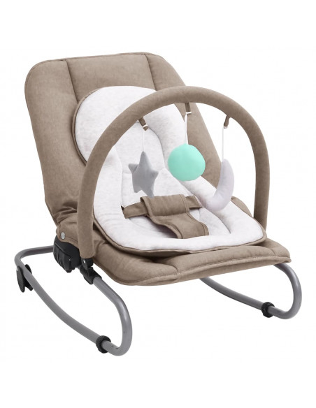 Sdraietta per Neonato Grigio Talpa in Acciaio