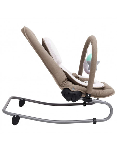 Sdraietta per Neonato Grigio Talpa in Acciaio