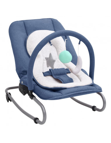 Sdraietta per Neonato Blu Marino in Acciaio