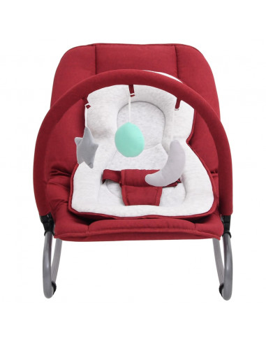 Sdraietta per Neonato Rosso in Acciaio