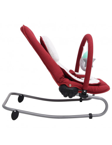 Sdraietta per Neonato Rosso in Acciaio