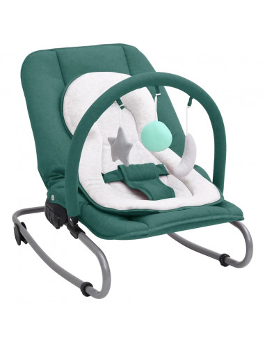 Sdraietta per Neonato Verde in Acciaio