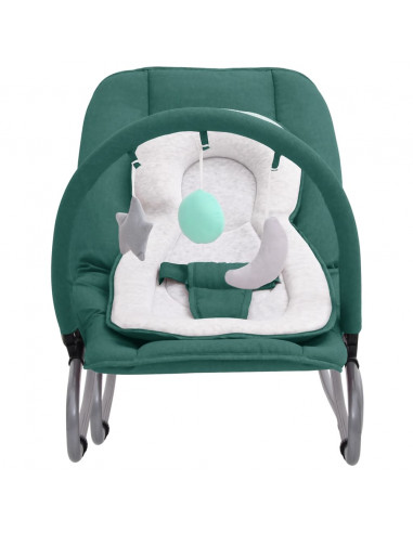 Sdraietta per Neonato Verde in Acciaio