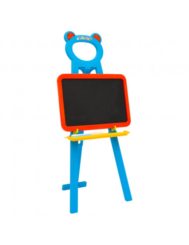 Cavalletto 2-1 per Bambini con Lavagna Nera e Lavagna Bianca