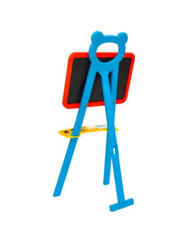 Cavalletto 2-1 per Bambini con Lavagna Nera e Lavagna Bianca