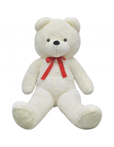 Orsacchiotto di Peluche XXL Bianco 135 cm