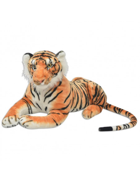 Giocattolo in Peluche Tigre Marrone XXL