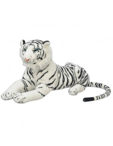 Giocattolo in Peluche Tigre Bianca XXL