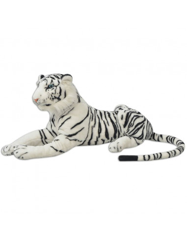 Giocattolo in Peluche Tigre Bianca XXL