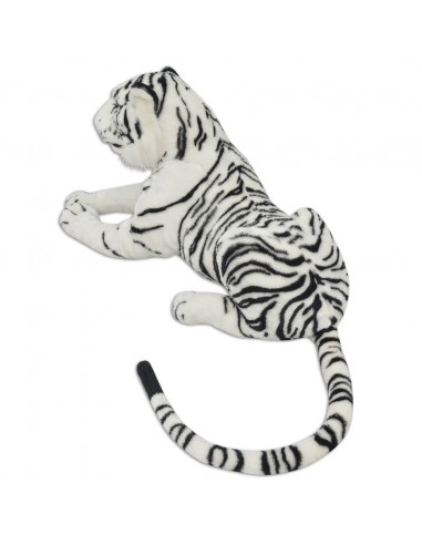 Giocattolo in Peluche Tigre Bianca XXL
