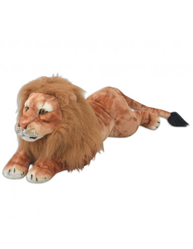 Giocattolo in Peluche Leone Marrone XXL