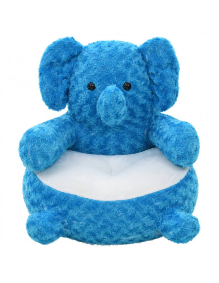 Giocattolo di Peluche Elefante Blu