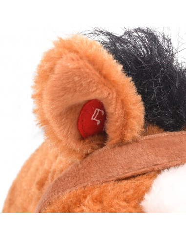 Cavallo in Peluche in Piedi Marrone
