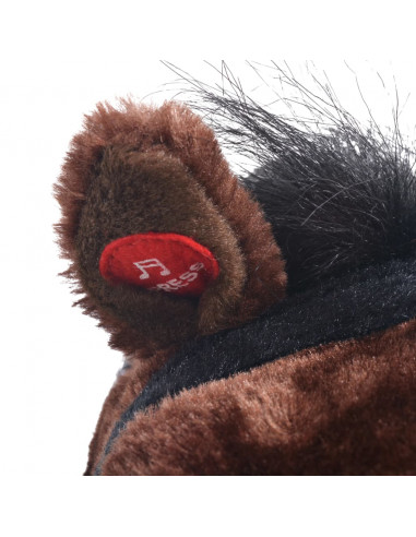Cavallo in Peluche in Piedi Marrone Scuro XXL